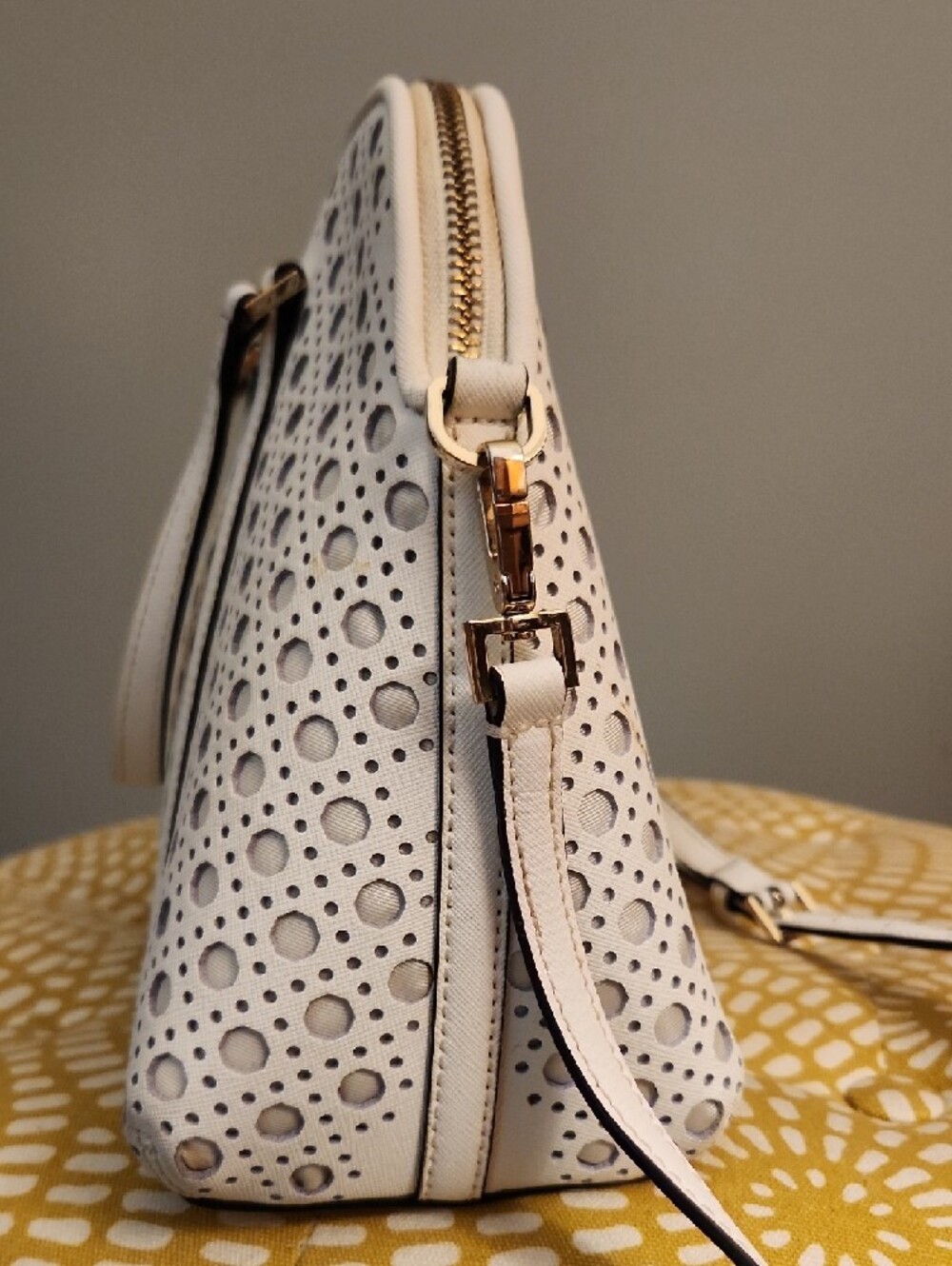 Kate Spade-  Perforated Dome Satchel - Picture 3 of 8